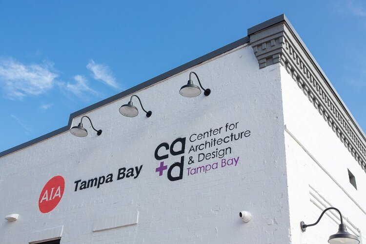 AIA Tampa Bay's new Center for Architecture & Design is in a renovated historic circa 1904 warehouse building in the West Tampa Historic District.