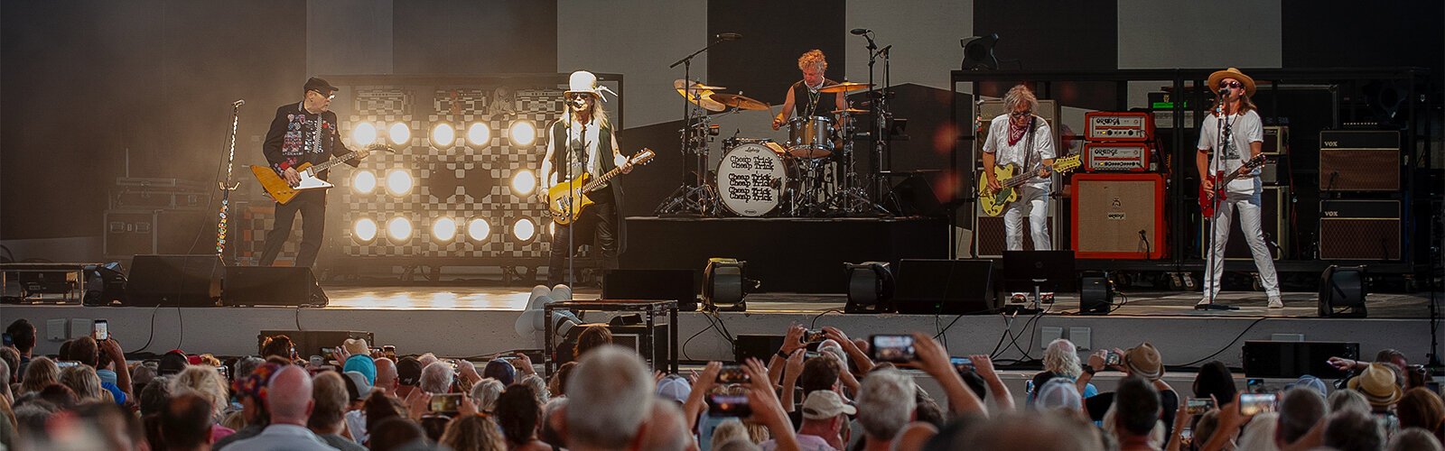 The rock band Cheap Trick played a free concert for the opening of The Sound, the new amphitheater venue at Clearwater's Coachman Park.The opening act was Robin Taylor Zander, the son of Cheap Trick singer Robin Zander.