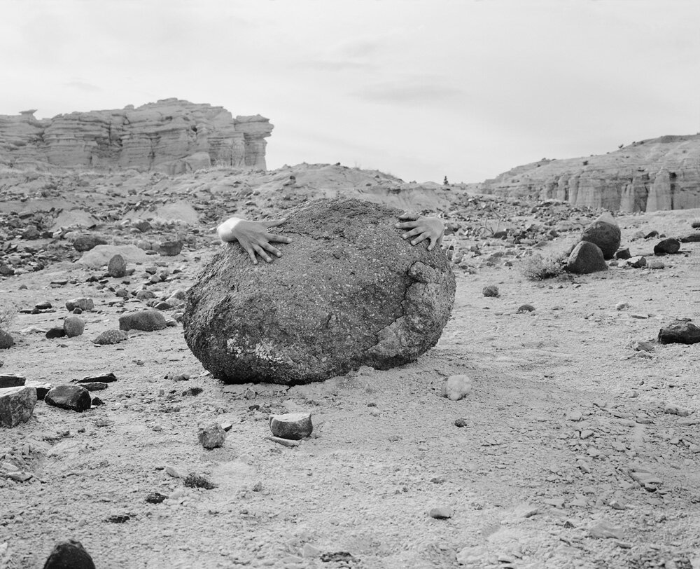 This untitled work by the photographer Koyoltzintli is featured in the exhibition "Native America: In Translation"at the University of South Florida Contemporary Art Museum.