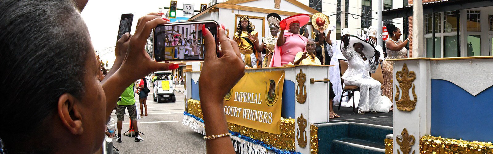 The parade is a major highlight of the 2023 AEAONMS Imperial Convention, which was held this year in Tampa from August 18 to 24th and expected to bring some 12,000 attendees and their family members to the city.
