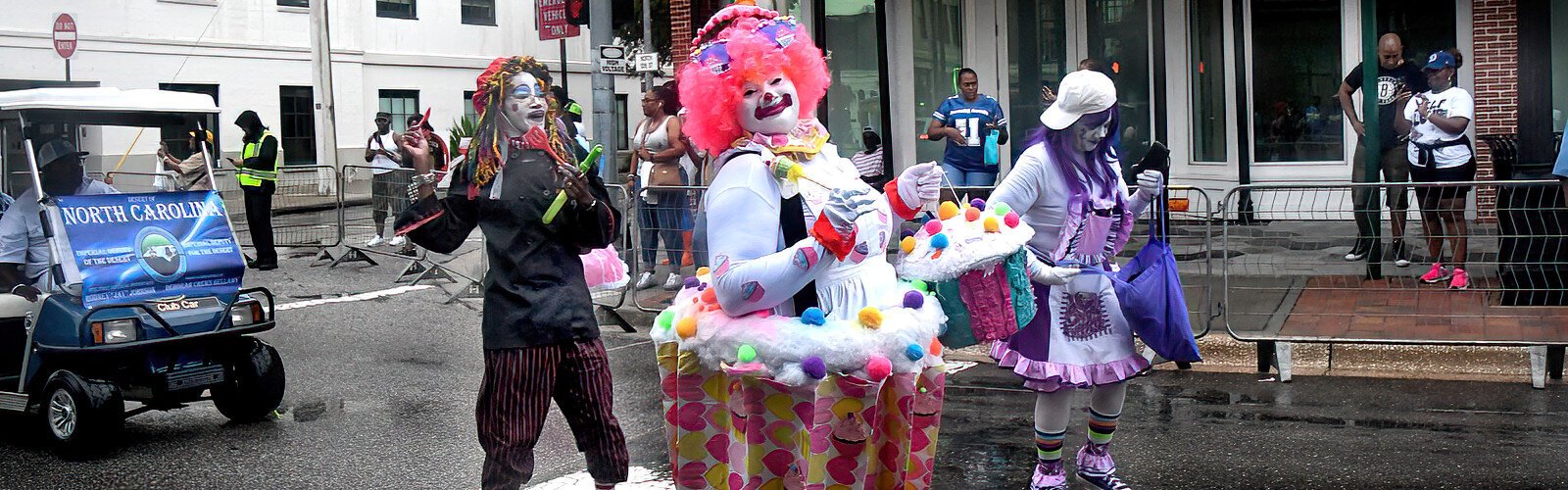 Clowns are the visible ambassadors of the shrine organization and promote fun, fellowship and entertainment with their silly antics and camaraderie.