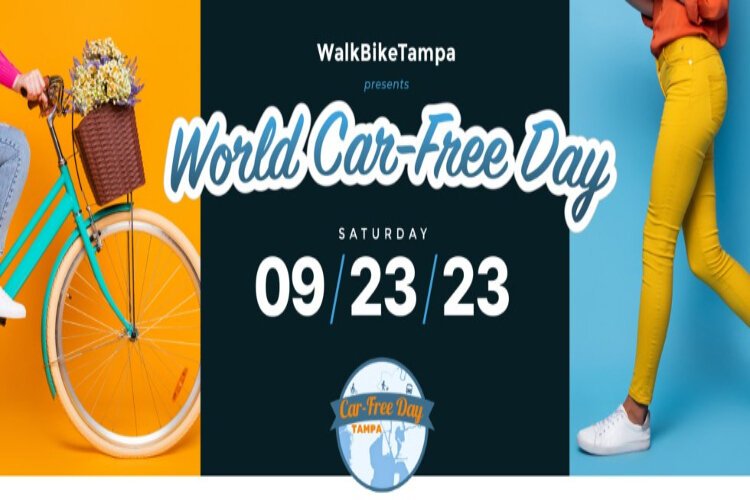 Walk Bike Tampa leads a group of partner organizations putting on Tampa's first Car-Free Day on September 23rd.