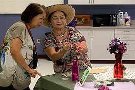 The Hillsborough County Department of Aging Services uses funding from the County Commission for instructors from the Florida Museum of Photographic Arts to hold classes at various senior centers in the county.