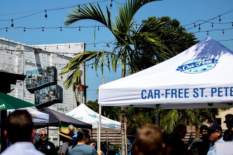 St. Petersburg celebrates World Car-Free Day on Friday, September 22nd at Green Bench Brewing.