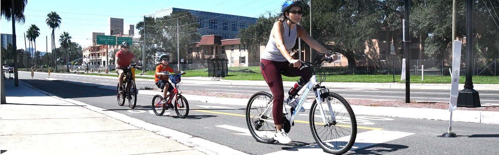 World Car-Free Day is a good way to experience Tampa on a family bicycle ride.