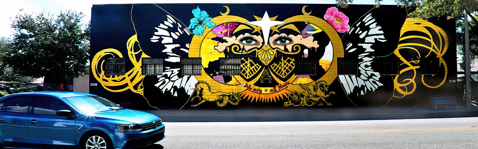 St Petersburg-based muralist Sarah Sheppard added another intricate mural to her St Petersburg collection for the 2023 edition of the annual SHINE Mural Festival.
