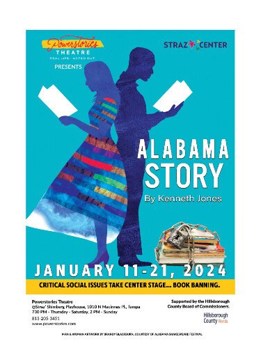 Powerstories Theatre is seeking submissions of artwork that capture the theme of its first production of 2024, "Alabama Story."