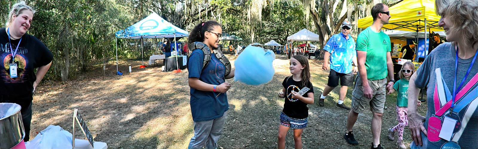 As big a treat as this cotton candy, the fifth annual Wonders of Wildlife Festival was a well-attended, family-friendly event that educates, delights and grows bigger every year with new attractions and vendors.