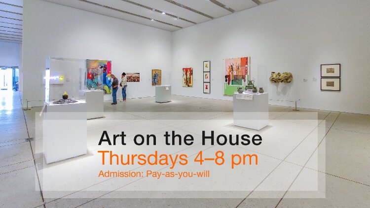 Art on the House is a weekly Thursday event at the Tampa Museum of Art.