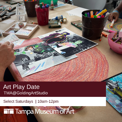 The Tampa Museum of Arts' Art Play Date is December 9th.