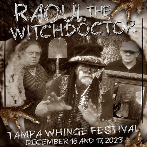 "Raoul the Witchdoctor" is one of the acts experimenting with new ideas at the first Whinge! Festival.