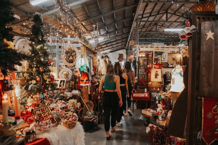 Vintage Roost market in Ybor City is a beloved shopping destination for antique items and vintage treasures.