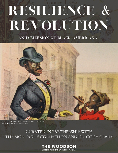 The exhibit "Resilience & Revolution: An Immersion of Black Americana," is at the Woodson African American Museum of Florida during February. 
