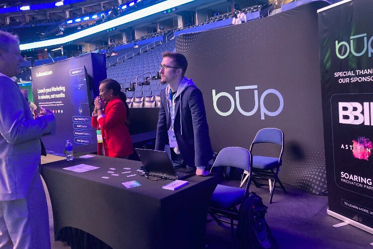 Tampa tech firm BŪP, which creates digital business cards and AI-powered lead nurturing solutions for businesses and professionals, was the networking app sponsor for Synapse Summit 2024.