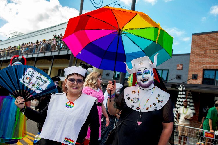 Tampa Pride started small in 1982 with a 20-person picnic at the University of South Florida and has grown to include a full day festival and parade that draws thousands.