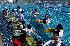 With funding from the Children's Board of Hillsborough County, Brandon nonprofit High 5, Inc.'s Water Warriors program offers free swim lessons to children in Hillsborough between the ages of 3 and 18.
