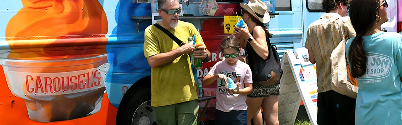 National Ice Cream Day is a delicious “Sundae” afternoon for hundreds of festival goers indulging in unique and classic frozen treats.