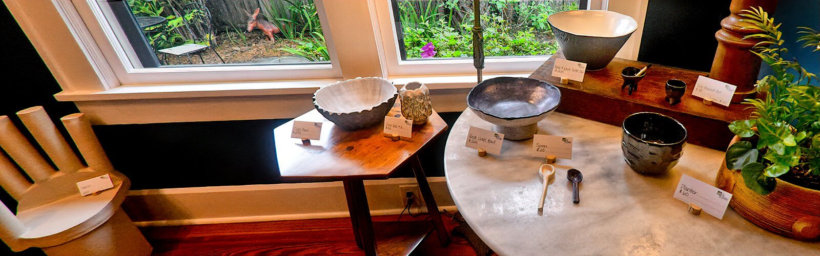 Ceramic artist Jennifer Vessels Smith is one of 28 participating artists who open their homes and studios and showcase their work for the Artist Enclave of Historic Kenwood’s Tour of the Arts. 