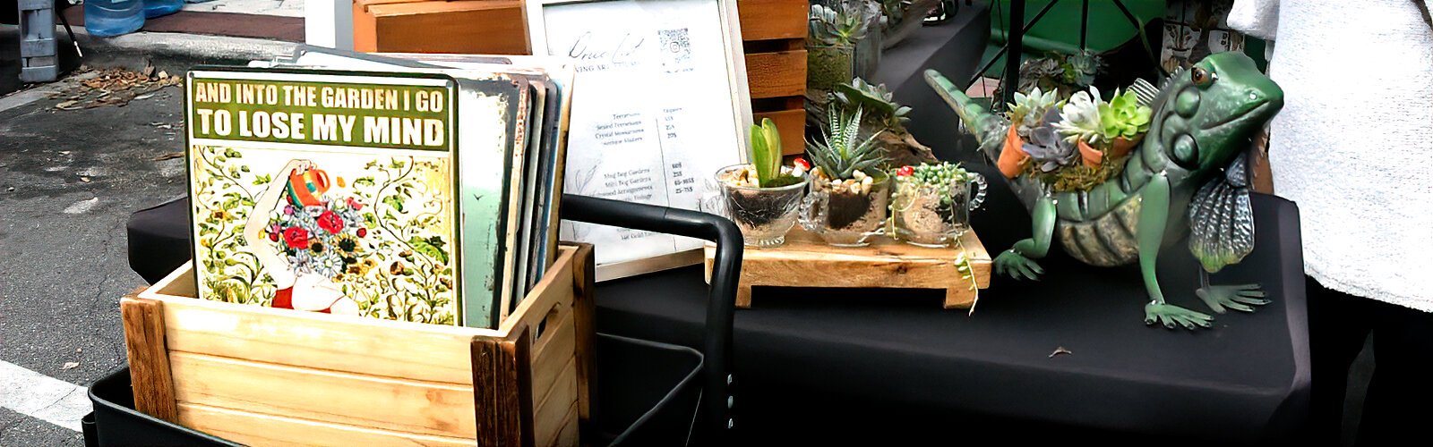 The Lakeland  Downtown Farmers Curb Market is the right place to find some unusual items as well as fresh produce and plants. 