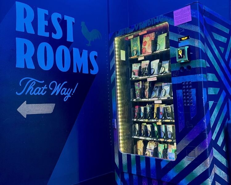 The Lucid Vending machine at Cocktail St. Pete