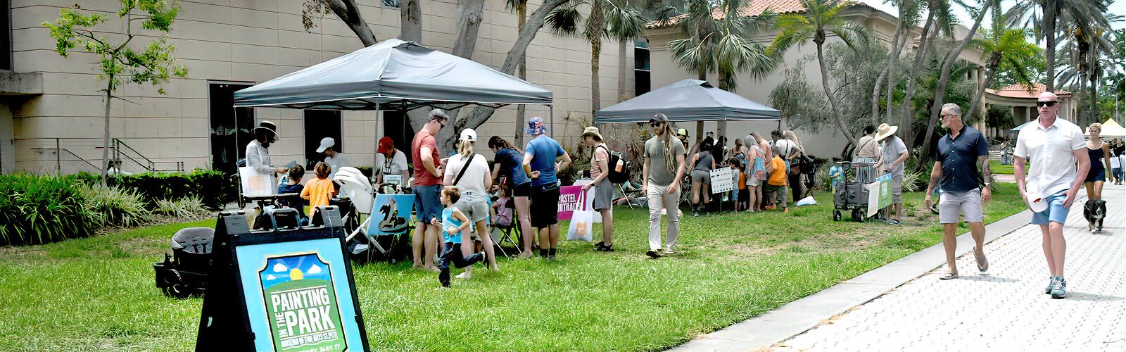 Presented by Raymond James, the Museum of Fine Arts, St. Petersburg’s annual Painting in the Park is a free community celebration of all things art.