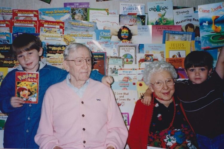 Early Community Foundation of Tampa Bay donors Harold Corrigan and Hazel Bryson both funded book and reading programs for children