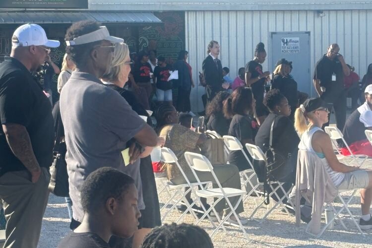Community members, students, and staff gathered for a June 10th rally in support of Pinellas County Job Corps