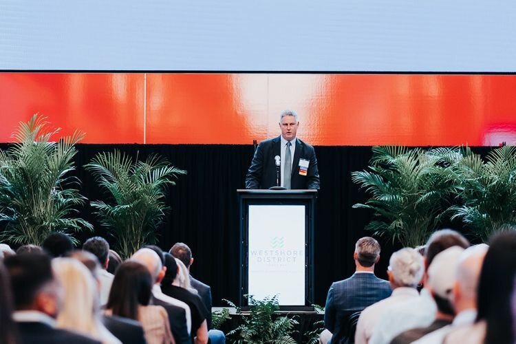 Ken Lane discusses goals and priorities after being installed as Westshore Alliance President