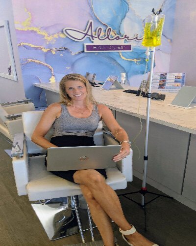 Lori Lenhart, owner of Allori Blow Dry Bar in Belleair Bluffs.