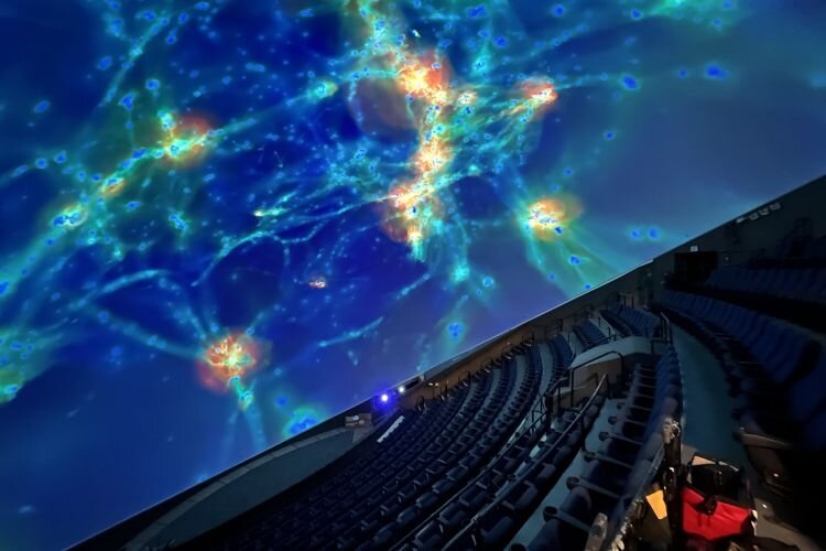 A 45-minute planetarium show exploring the cosmos is included with MOSI admission.