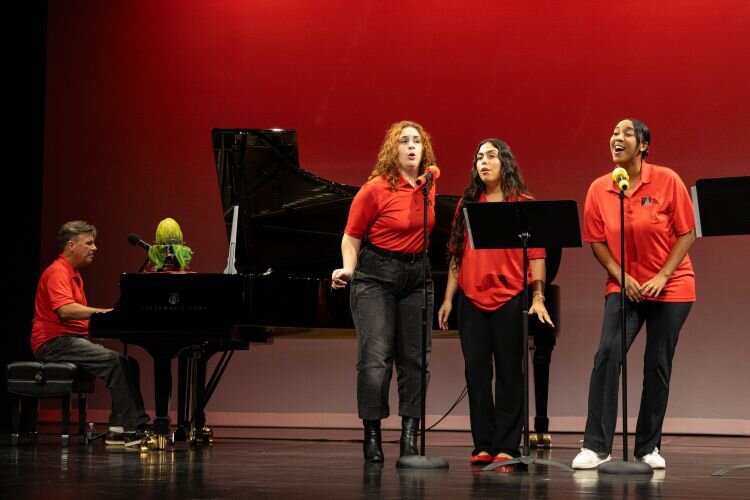The New Tampa Players, shown here at the New Tampa Performing Arts Center's 2024 Annual Arts Festival, return again this year.