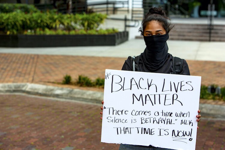 Peaceful demonstrations in Tampa call for change in police procedures and practices.