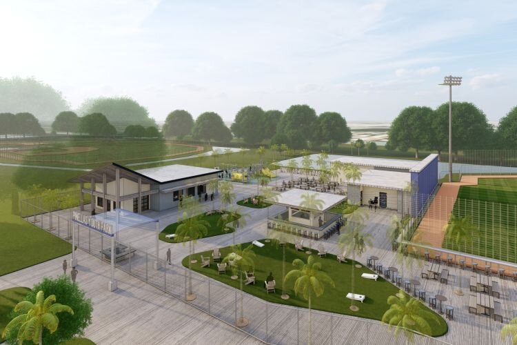 Rendering of the Sprowls Horizon Sports Park under construction in Pinellas Park