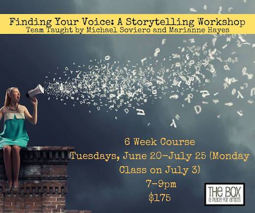 The Box hosts storytelling workshops