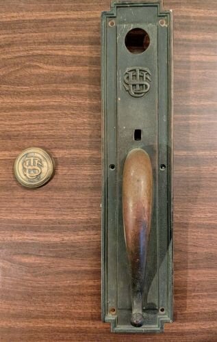 Friends of Tampa Union Station plans to put station artifcacts like this original 1912 door handle on display iwhen the renovation project is finished