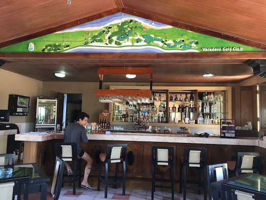 Varadero Golf Club bar